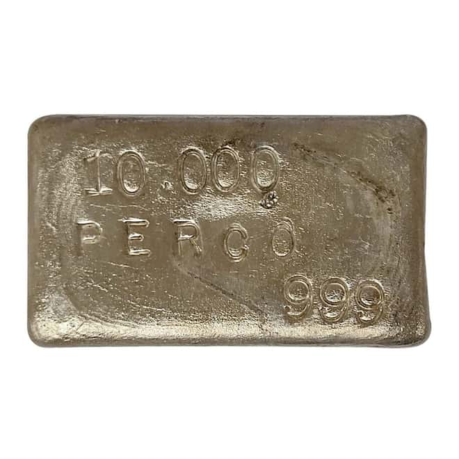 10 oz Perco Mint Vintage Silver Bar .999 Fine