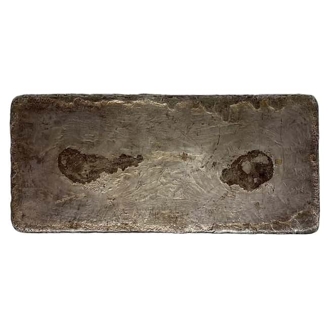 111.11 oz US Treasury Silver Grease Bar