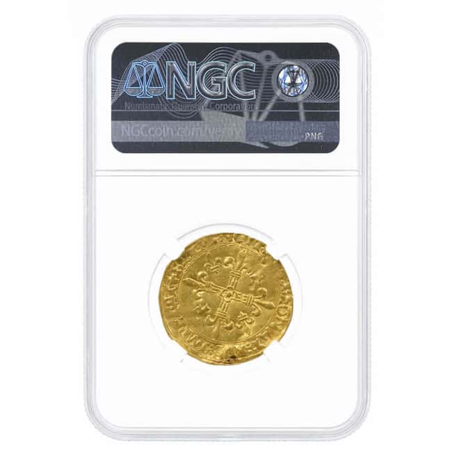 1515-1547 France 1 Ecu D'or FR-340 Francois Gold Coin NGC AU Details