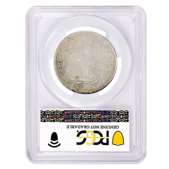 1795 Flowing Hair Silver Half Dollar 50C Coin PCGS P/FR Detail