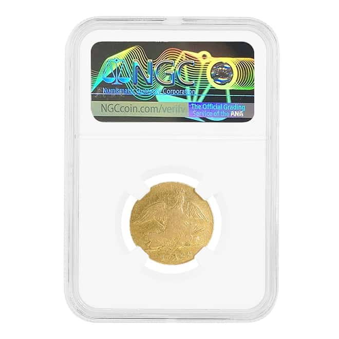 1798 A German States Prussia 1 Frederick D'or Gold NGC VF Details