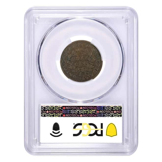 1803 United States Draped Bust Half Cent 1/2C PCGS G 6