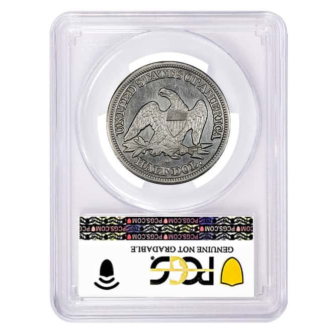 1846-O Seated Liberty Silver Half Dollar 50C PCGS AU Detail