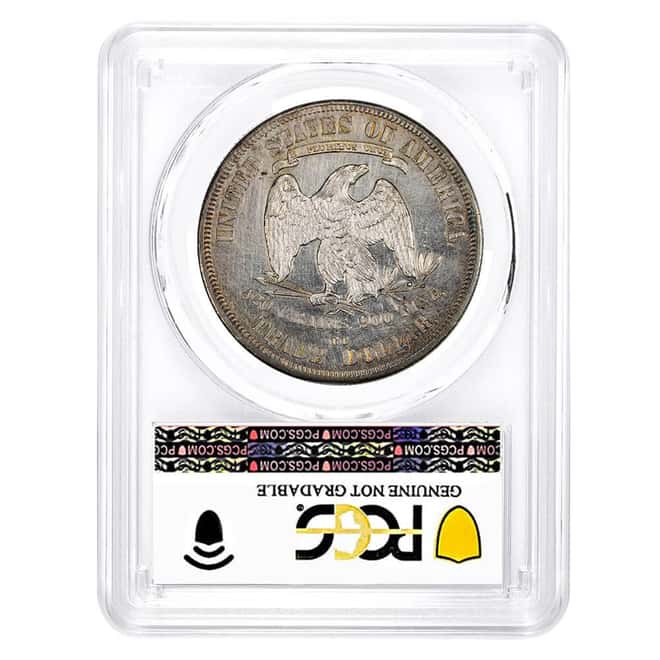 1877-CC Silver Trade Dollar $1 PCGS AU Detail