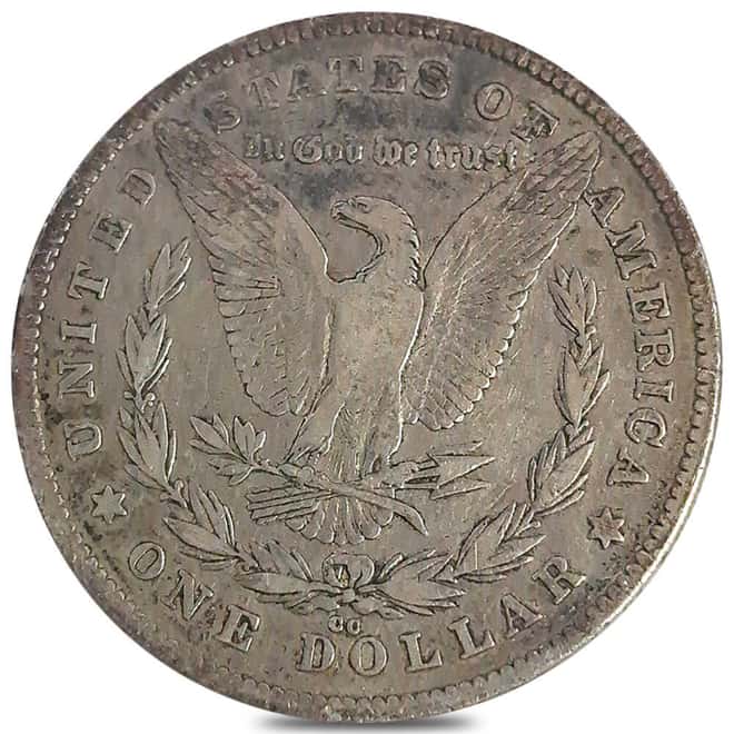 1878-CC Morgan Silver Dollar $1 Fine