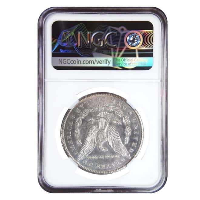 1878 CC Silver Morgan Dollar NGC MS 62