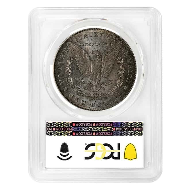 1878 Morgan Silver Dollar $1 7/8 Tailfeathers Strong PCGS MS 63