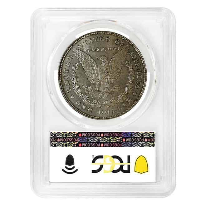 1878 Morgan Silver Dollar $1 8 Tailfeathers PCGS MS 61