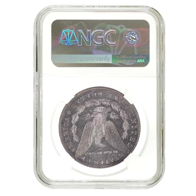 1878 Morgan Silver Dollar 7 Tailfeathers Rev of 78 NGC MS 62 Prooflike