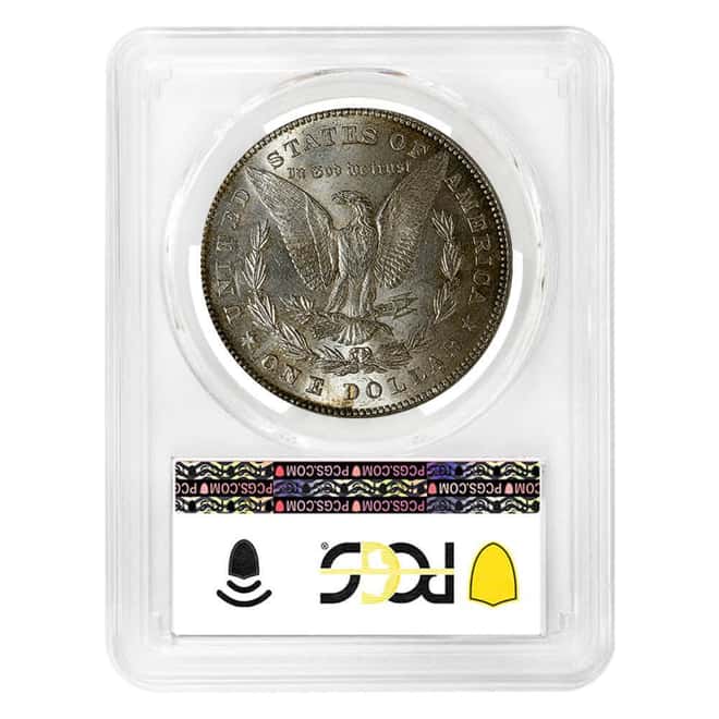 1878 Morgan Silver Dollar $1 7/8 Tailfeathers Strong PCGS MS 62