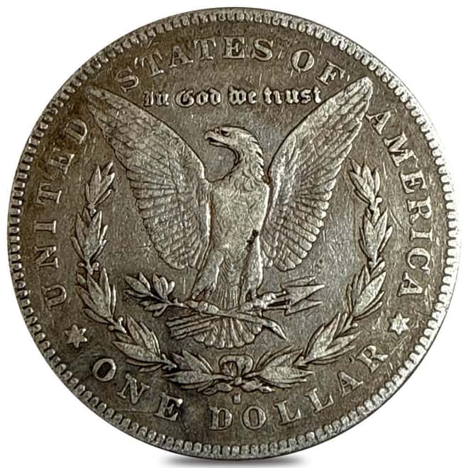 1879-S Morgan Silver Dollar $1 Reverse of 1878 VF