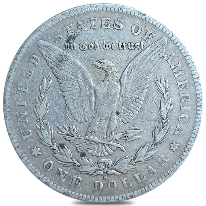 1879-S Morgan Silver Dollar $1 Reverse of 1878 Fine