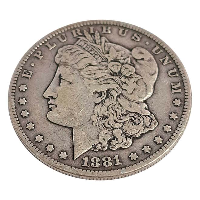 1881-CC Morgan Silver Dollar $1 VF Very Fine