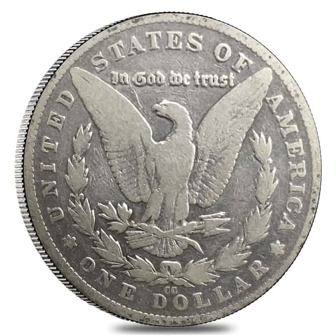 1881-CC Silver Morgan Dollar G (Cleaned)