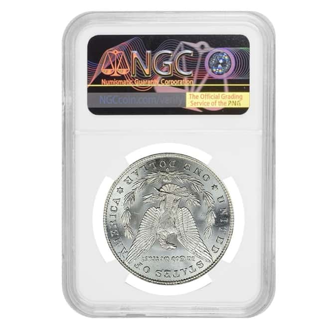 1883-O Silver Morgan Dollar NGC MS 61