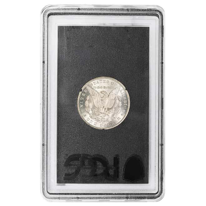 1885-CC Morgan Silver Dollar $1 GSA PCGS MS 63