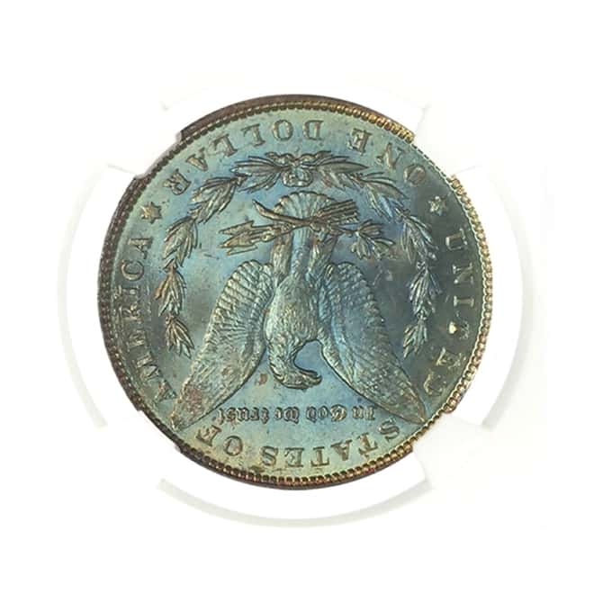 1886 Morgan Silver Dollar $1 NGC MS 61