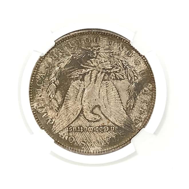 1887 Morgan Silver Dollar $1 NGC MS 62