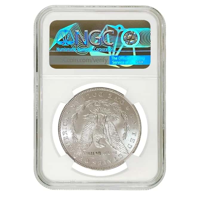 1887 Morgan Silver Dollar $1 NGC MS 65 (NY Bank Hoard)
