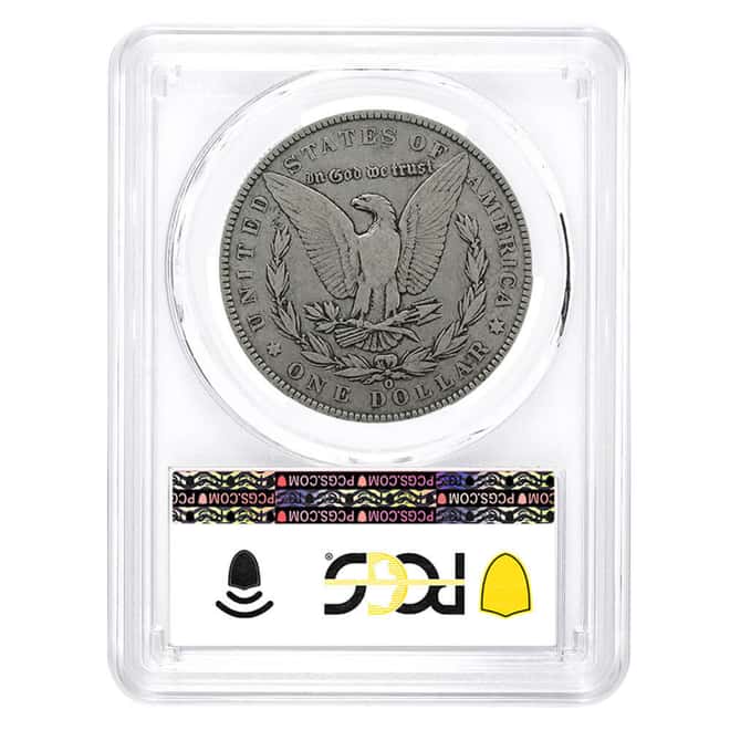 1888-O Morgan Silver Dollar $1 PCGS F 12 Hot Lips (Top 100 VAM)