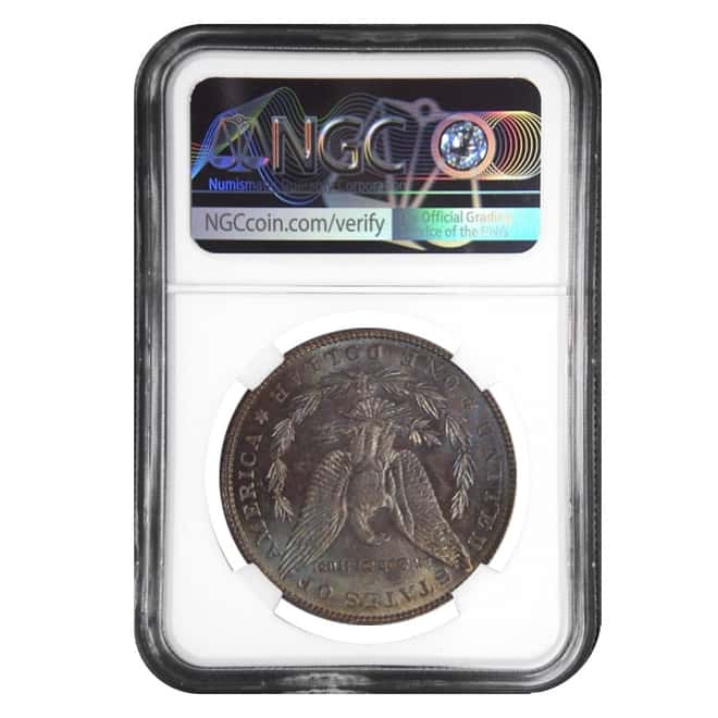 1888 Silver Morgan Dollar NGC MS 63