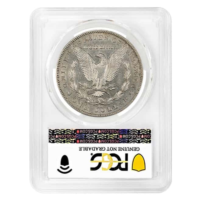 1889-CC Morgan Silver Dollar $1 PCGS AU Detail Cleaned