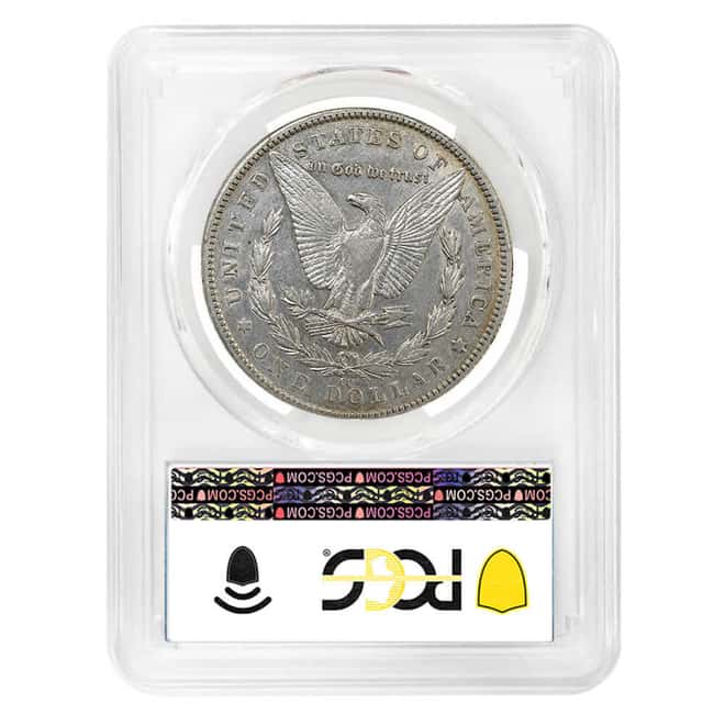 1890-CC Morgan Silver Dollar $1 PCGS XF 45