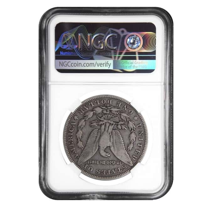 1890-CC Silver Morgan Dollar NGC VG 10