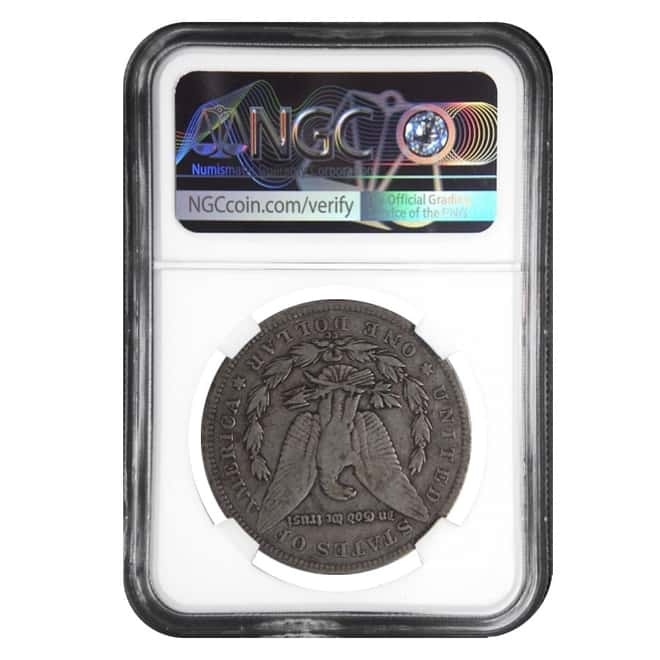 1890-CC Silver Morgan Dollar NGC VG 8