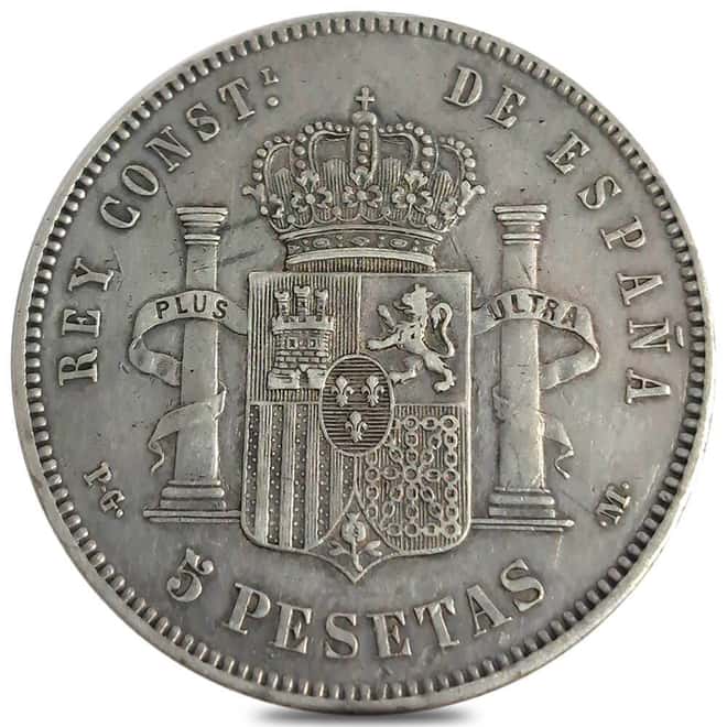 50 Céntimos 1894 PGV - Silver Coin Value - Spain, Alfonso XIII