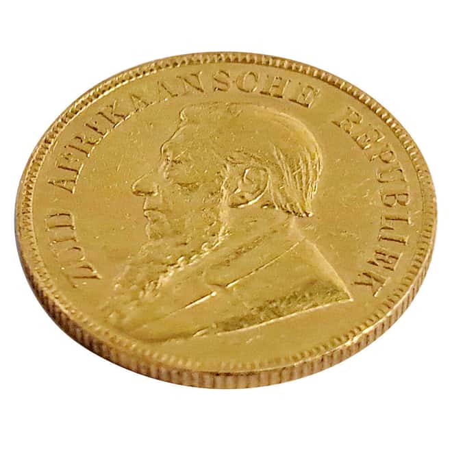 1892-1900 South Africa 1 Pond Gold Coin Cull (Random Year)