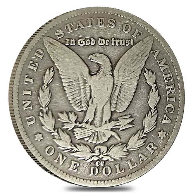 1892-CC Morgan Silver Dollar $1 Good