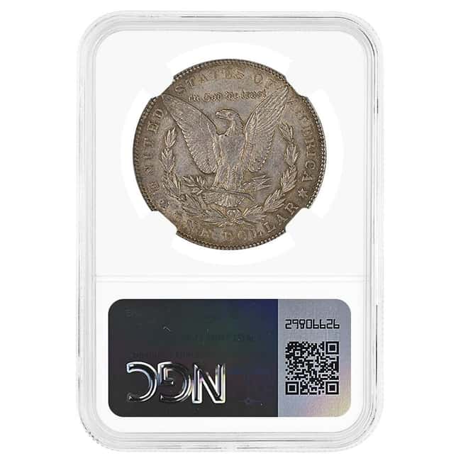 1893 Morgan Silver Dollar $1 NGC AU Details