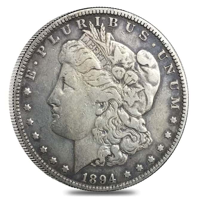 1894-S Silver Morgan Dollar VG-VF