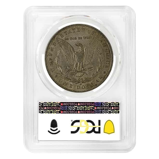 1895-O Morgan Silver Dollar $1 PCGS AU 53