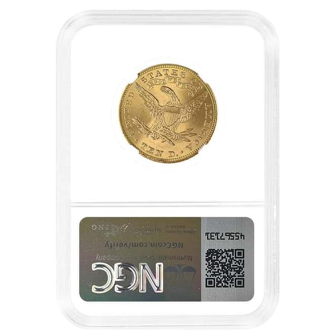 1900 $10 Liberty Head Gold Eagle Coin NGC MS 64