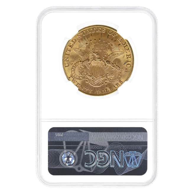 1902-S $20 Liberty Head Double Eagle Gold Coin NGC MS 63