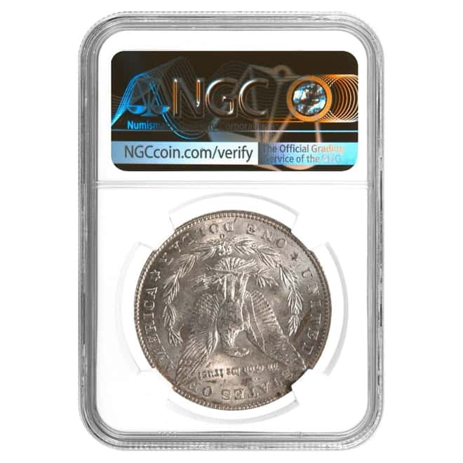 1902 O Silver Morgan Dollar NGC MS 63