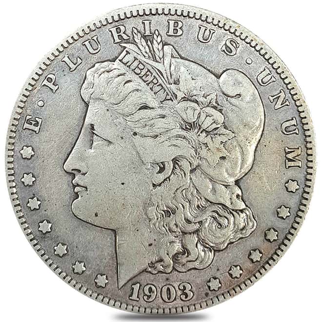 1903-S Morgan Silver Dollar $1 VF