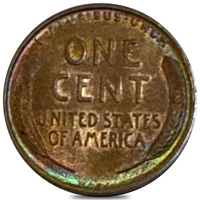 1909 VDB Lincoln Wheat Penny 1 Cent BU Brown