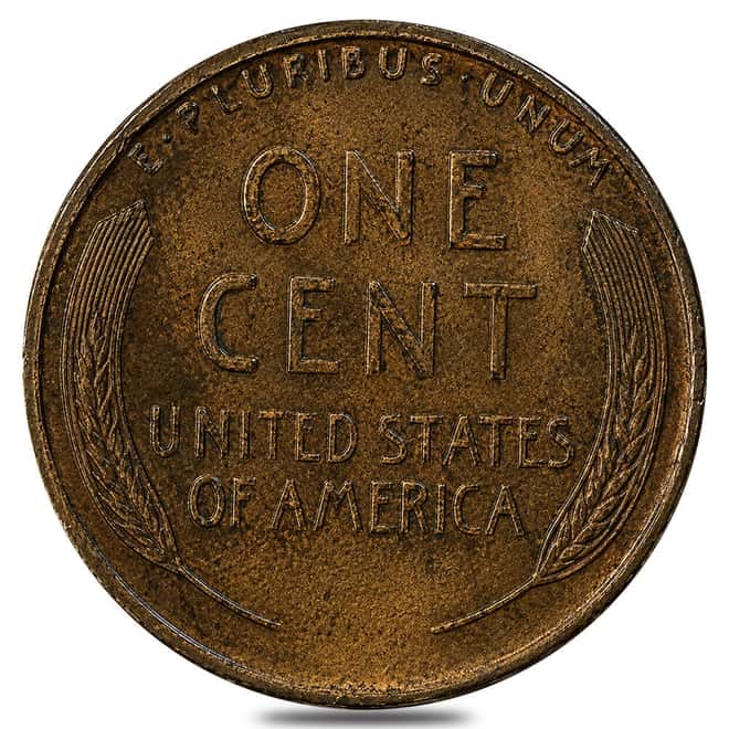 1909 Lincoln Wheat Penny 1 Cent BU Red/Brown