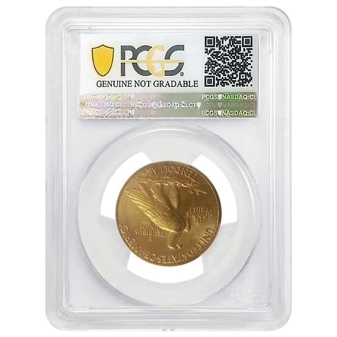 1909 S $10 Indian Head Gold Eagle Coin PCGS UNC Detail