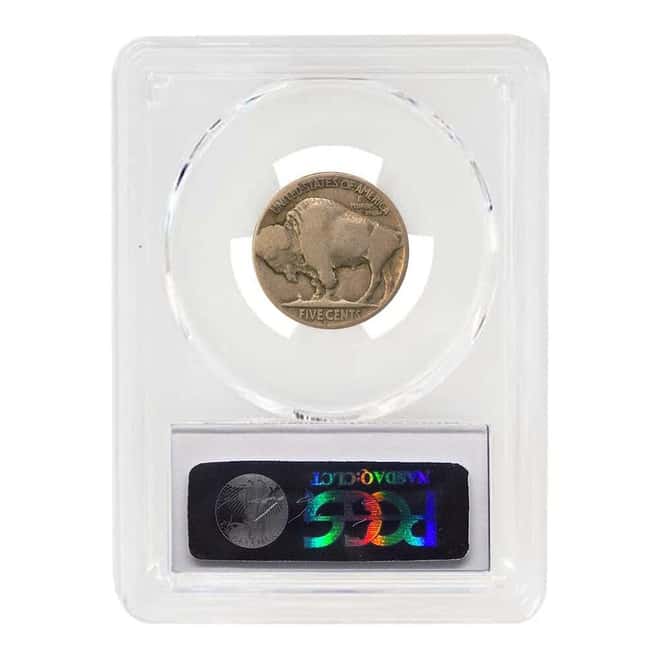 1918/7-D Buffalo Nickel 5C Doubled Die Obverse PCGS G 4