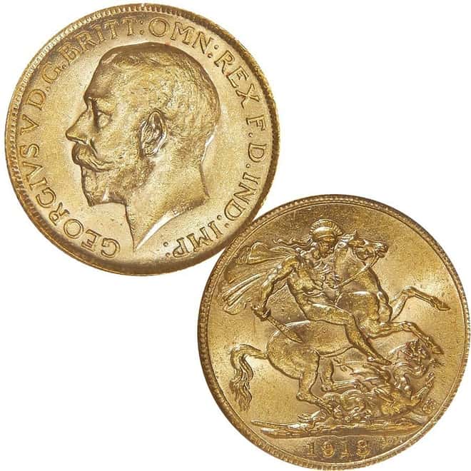 Great Britain 1.412 oz 6-Coin Gold Sovereign Set