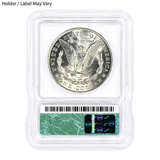 1921 Morgan Silver Dollar $1 ICG MS 64