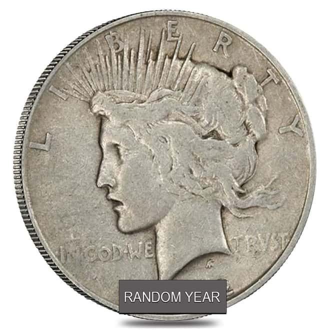 Roll of 20 - 1922-1935 Peace Silver Dollar Cull (Random Year)