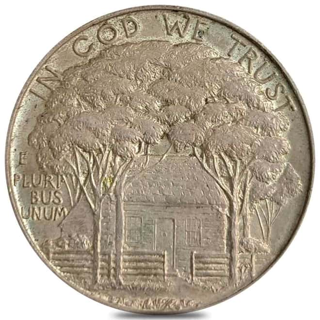 1922 Grant Silver Half Dollar 50C Commemorative Coin Avg Circ