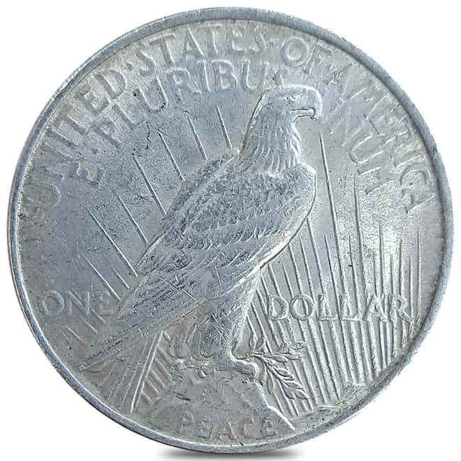 1923 Peace Silver Dollar $1 VAM 1D Whisker Cheek Top 50 AU