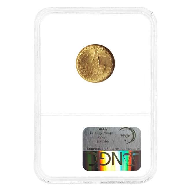 1926 $2.50 American Sesquicentennial Gold Coin NGC MS 63