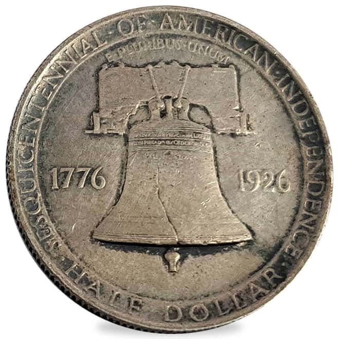 1926 American Sesquicentennial Silver Half Dollar 50C Commemorative Coin Cull